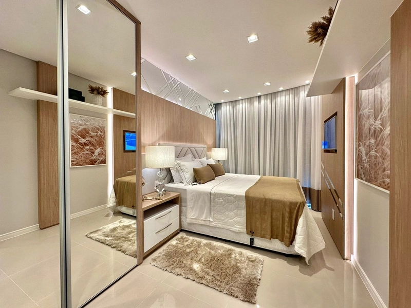 Apartamento de 2 Dormitórios Mobiliado e Decorado Enzo Tower: 18ª foto da galeria de imagens do imóvel