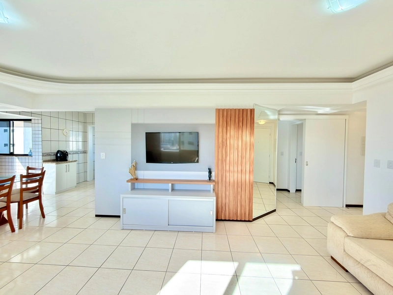 Apartamento com 3 box living amplo com vista mar!!: 6ª foto da galeria de imagens do imóvel