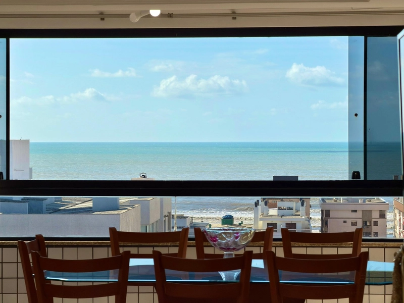 Apartamento com 3 box living amplo com vista mar!!: 4ª foto da galeria de imagens do imóvel