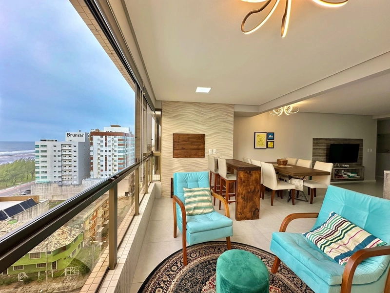 Apartamento de frente com vista mar!mobiliado e decorado, Navegantes!: 10ª foto da galeria de imagens do imóvel