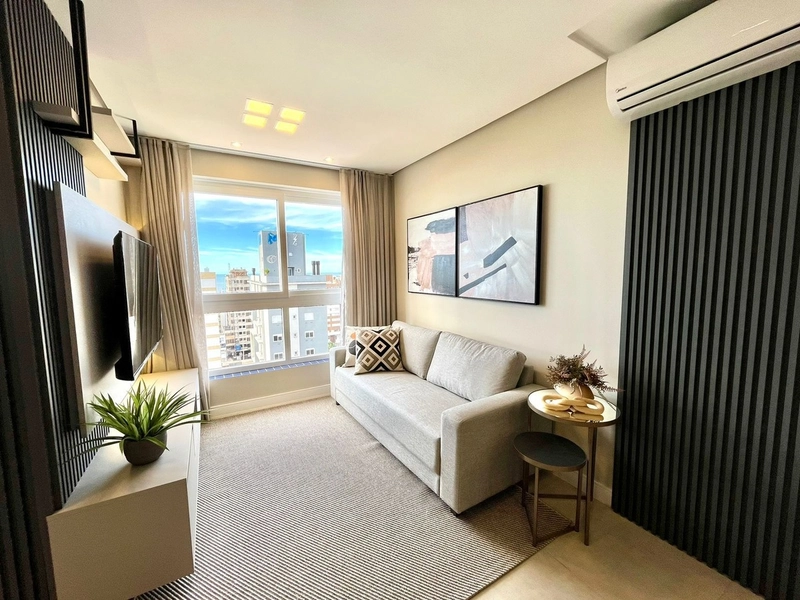 APARTAMENTO 02 SUÍTES - DECORADO - VISTA PARA O MAR!!: 2ª foto da galeria de imagens do imóvel
