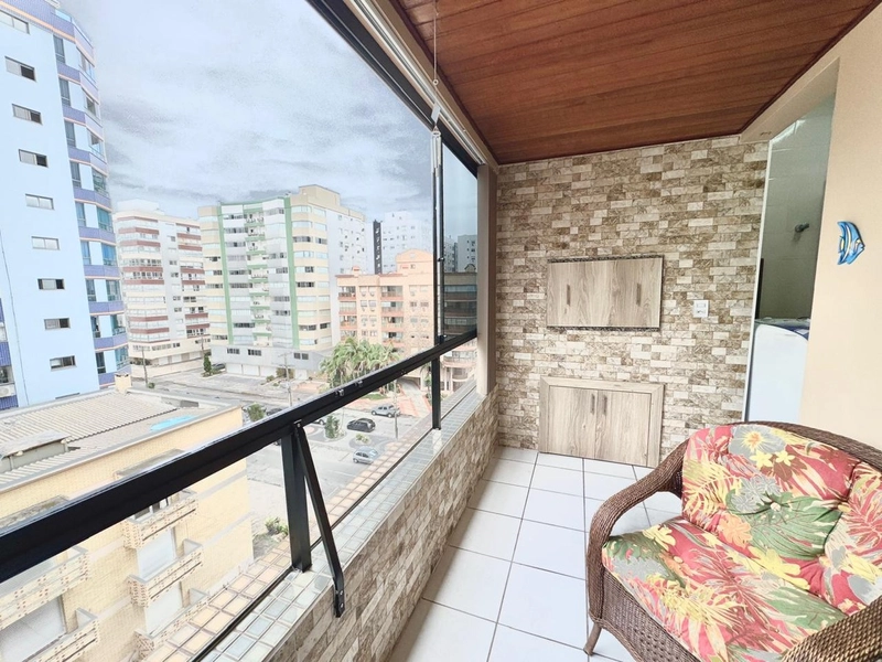 Apto de frente com sacada! 1 quadra do mar! Mobiliado!: 13ª foto da galeria de imagens do imóvel