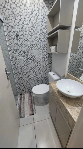 Casa 02 dormitório, espaço gourmet e churrasqueira locação temporada.: 8ª foto da galeria de imagens do imóvel