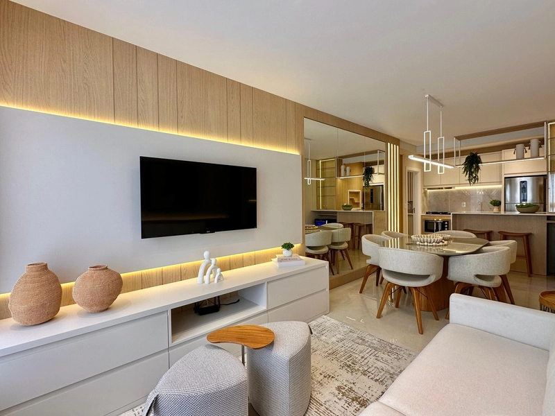 APARTAMENTO MOBILIADO E DECORADO EM CAPÃO DA CANOA!