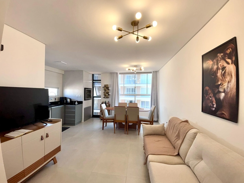APARTAMENTO 02 DORMITÓRIOS MOBILIADO E DECORADO - CAPÃO DA CANOA: 4ª foto da galeria de imagens do imóvel