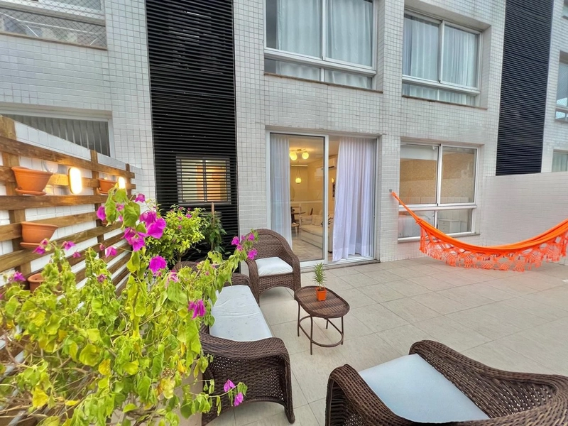 Apartamento de 1 dormitório de frente, amplo terraço, centro Capão.: 3ª foto da galeria de imagens do imóvel