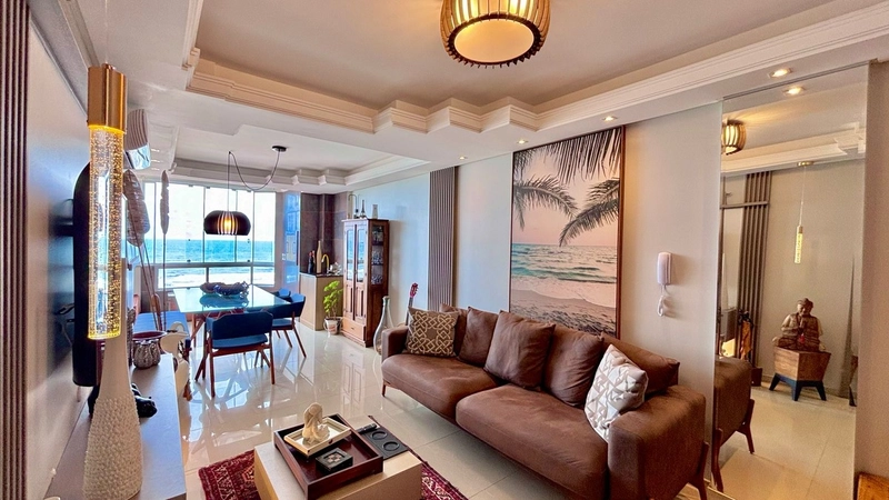 Apartamento de 2 dormitórios Mobiliado e Decorado. Frente vista mar!: 9ª foto da galeria de imagens do imóvel