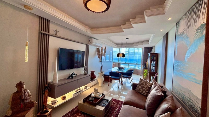 Apartamento de 2 dormitórios Mobiliado e Decorado. Frente vista mar!: 8ª foto da galeria de imagens do imóvel