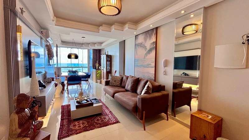 Apartamento de 2 dormitórios Mobiliado e Decorado. Frente vista mar!: 7ª foto da galeria de imagens do imóvel