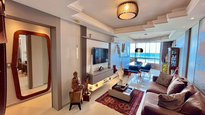 Apartamento de 2 dormitórios Mobiliado e Decorado. Frente vista mar!: 6ª foto da galeria de imagens do imóvel