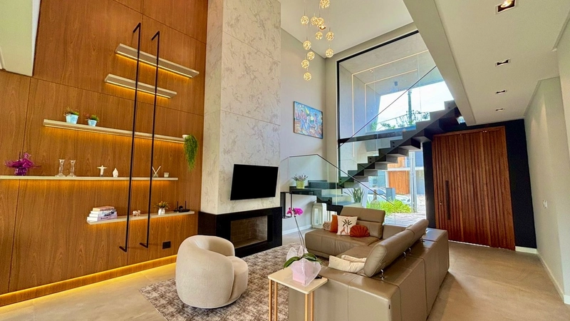 Sobrado Mobiliado 04 Suites Condomínio Sunset Xangrilá Centro: 6ª foto da galeria de imagens do imóvel