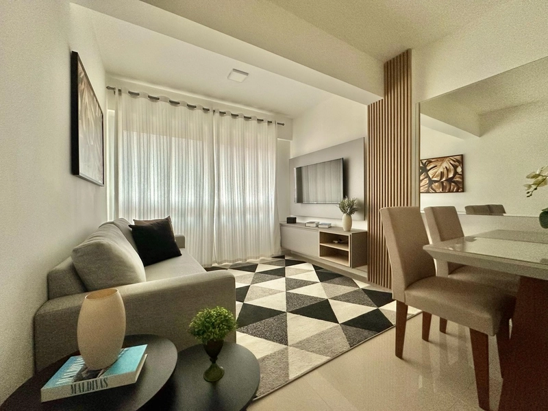 APARTAMENTO COM TERRAÇO MOBILIADO E DECORADO!: 4ª foto da galeria de imagens do imóvel