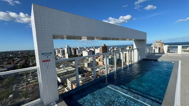 Apartamento de 3 Dormitórios vista mar e serra: 2ª foto da galeria de imagens do imóvel