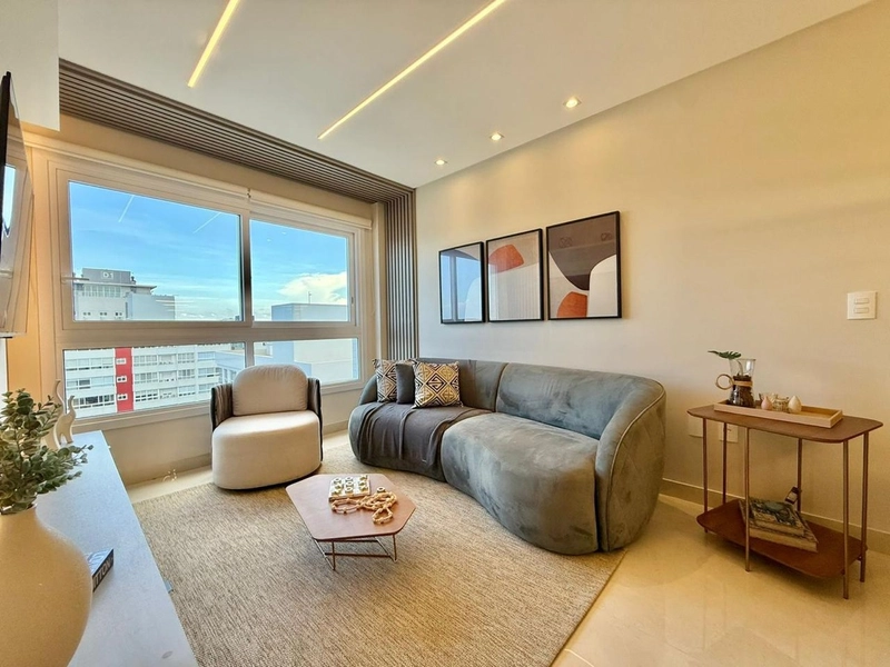 Apartamento 2 dormitórios, 1 suíte, mobiliado e decorado, Navegantes,: 7ª foto da galeria de imagens do imóvel