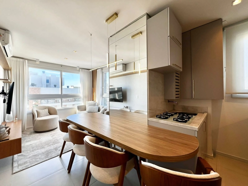 APARTAMENTO DE FRENTE MOBILIADOE DECORADO - NAVEGANTES- CAPÃO DA CANOA: 15ª foto da galeria de imagens do imóvel