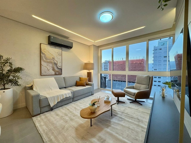 Apartamento de 3 dormitórios, 1 suíte, mobiliado e decorado, box duplo: 2ª foto da galeria de imagens do imóvel