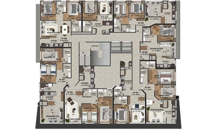 Apartamento de 2 dormitórios, 1 suíte, box, Zona Nova, Capão da Canoa: 15ª foto da galeria de imagens do imóvel