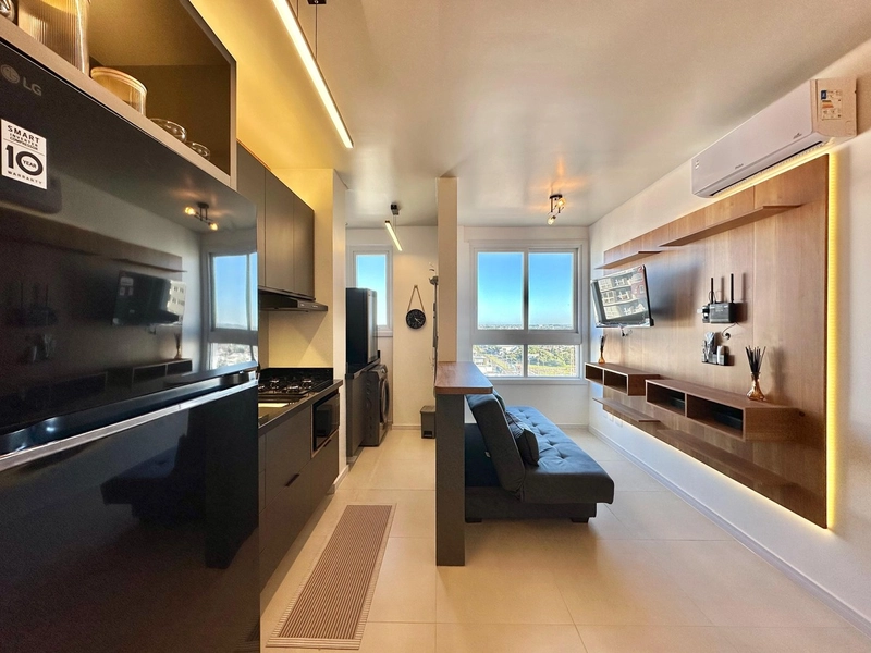 APARTAMENTO COM VISTA PARA O MAR E INFRA COMPLETA: 1ª foto da galeria de imagens do imóvel