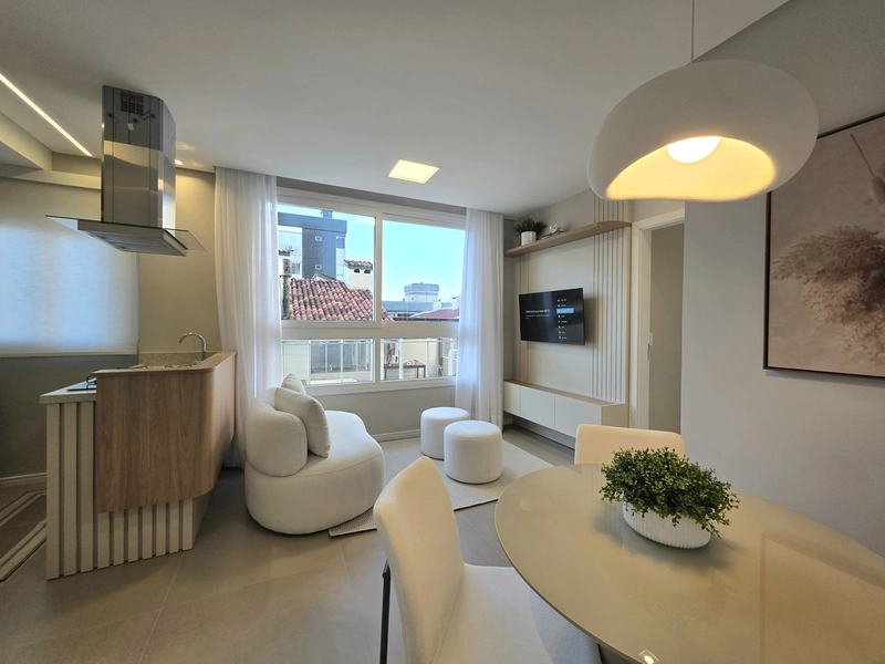 Apartamento 1 dormitório, mobiliado e decorado, Zona Nova, Capão: 7ª foto da galeria de imagens do imóvel