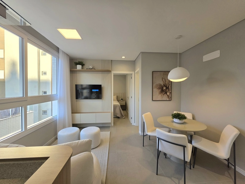 Apartamento 1 dormitório, mobiliado e decorado, Zona Nova, Capão: 6ª foto da galeria de imagens do imóvel