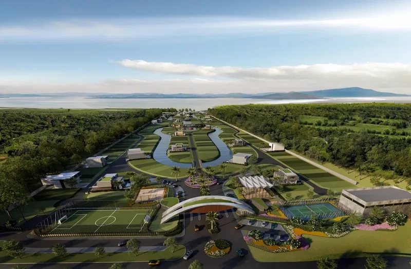 Terreno 317m² beira lago ( Condomínio OCCHI MARINA CLUB ): 1ª foto da galeria de imagens do imóvel