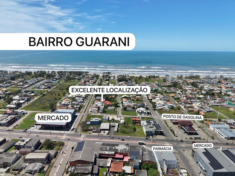 CASA COM 3 TERRENOS APENAS 2 QUADRAS DO MAR GUARANI CAPÃO DA CANOA: 22ª foto da galeria de imagens do imóvel