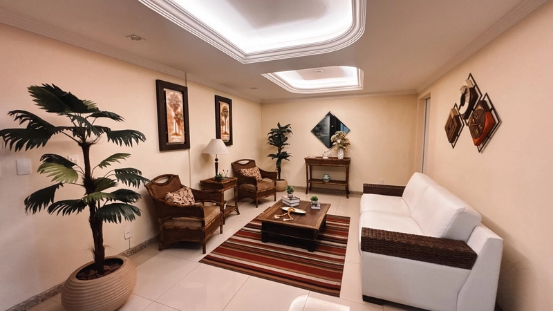 APARTAMENTO PARA LOCAÇÃO A UMA QUADRA DO MAR: 3ª foto da galeria de imagens do imóvel