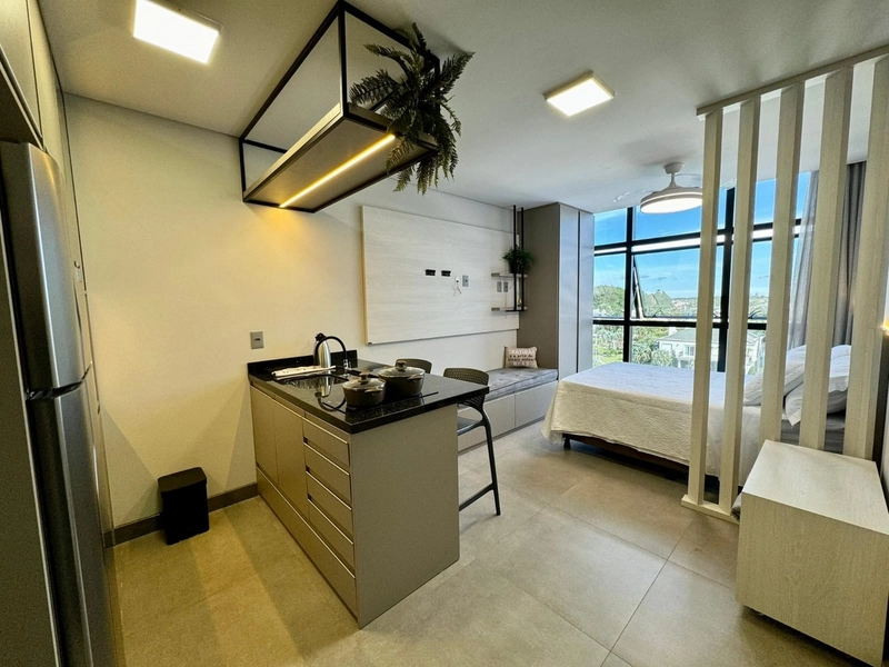 LOFT MOBILIADO E DECORADO EM ATLÂNTIDA: 1ª foto da galeria de imagens do imóvel