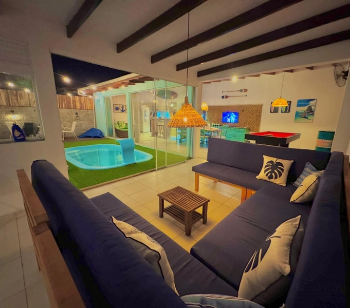 Excelente Casa de Praia com 03 dormitórios e Piscina para temporada: 1ª foto da galeria de imagens do imóvel