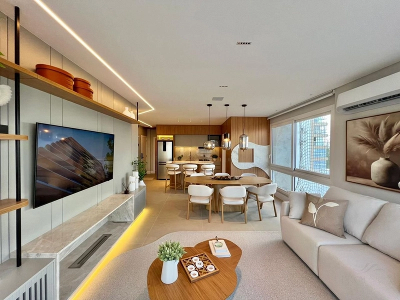 Apartamento Vista Mar 3 Dormitórios Mobiliado e Decorado Zona Nova: 6ª foto da galeria de imagens do imóvel