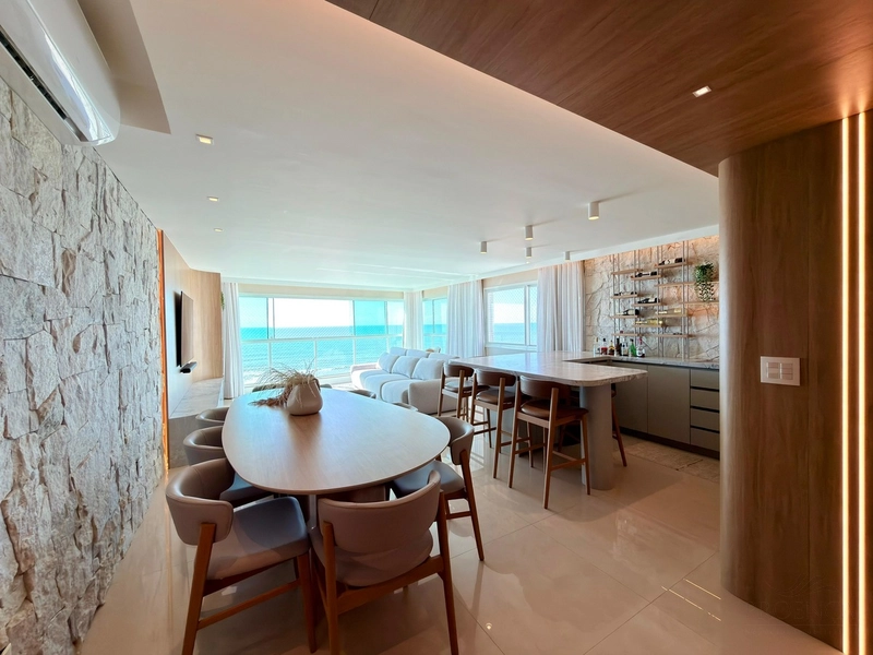 APARTAMENTO PÉ NA AREIA E FINAMENTE MOBILIADO E DECORADO: 5ª foto da galeria de imagens do imóvel