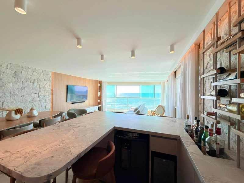 APARTAMENTO PÉ NA AREIA E FINAMENTE MOBILIADO E DECORADO: 13ª foto da galeria de imagens do imóvel