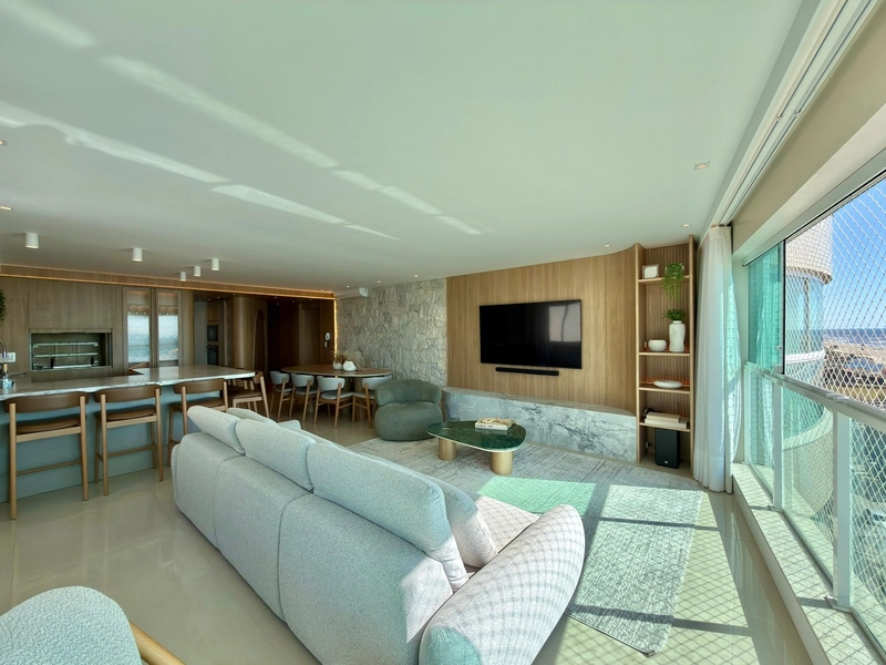 APARTAMENTO PÉ NA AREIA E FINAMENTE MOBILIADO E DECORADO: 10ª foto da galeria de imagens do imóvel