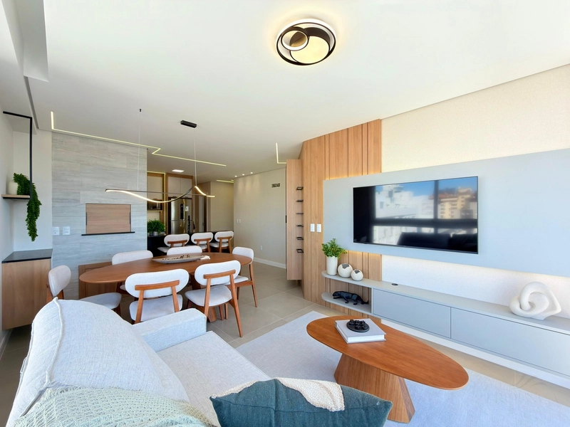 APARTAMENTO 03 DORM. À VENDA MOBILIADO E DECORADO: 3ª foto da galeria de imagens do imóvel