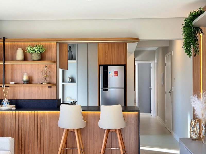 APARTAMENTO À VENDA, SACADA COM CHURRASQUEIRA, LIBERADO, VISTA MAR!!!: 8ª foto da galeria de imagens do imóvel