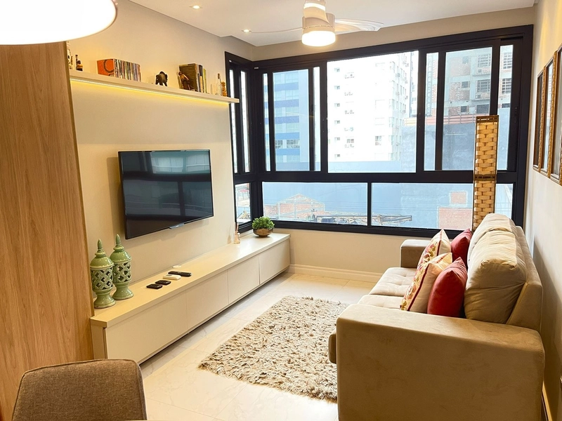 Apartamento de 1 dormitório de frente! MOBILIADO E DECOADO!: 6ª foto da galeria de imagens do imóvel