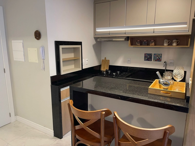 Apartamento de 1 dormitório de frente! MOBILIADO E DECOADO!: 13ª foto da galeria de imagens do imóvel