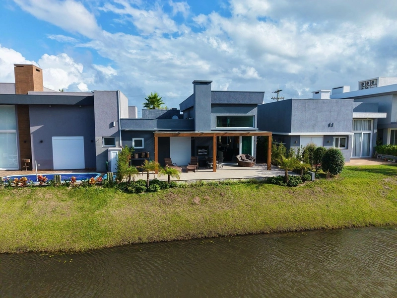 Casa Térrea 4 suítes Beira Lago - Cond capão Ilhas - Capão da Canoa: 23ª foto da galeria de imagens do imóvel