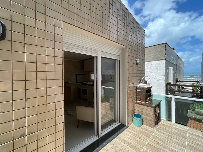 1 Dormitório com vista mar! com terraço, mobiliado! 1 vaga: 7ª foto da galeria de imagens do imóvel