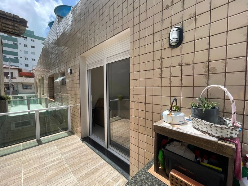 1 Dormitório com vista mar! com terraço, mobiliado! 1 vaga: 5ª foto da galeria de imagens do imóvel