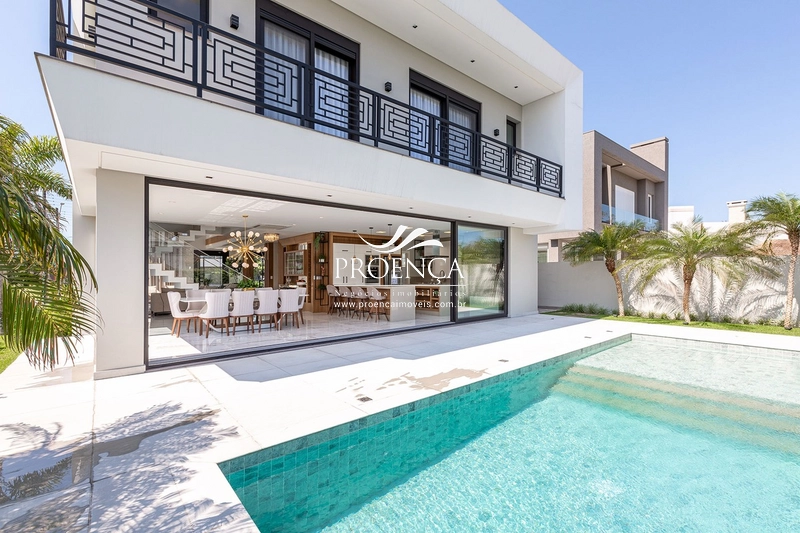 Sobrado Velas da Marina, privativo370m², 5 suítes, Capão da Canoa.