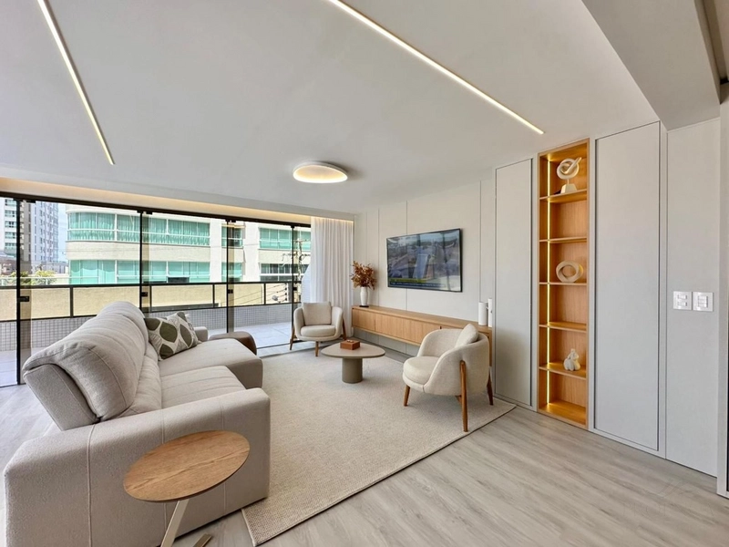 Apartamento 03 dormitórios Terraço e Vista para o Mar: 8ª foto da galeria de imagens do imóvel