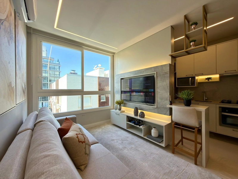 Apartamento 02 dormitórios, Capão da Canoa: 3ª foto da galeria de imagens do imóvel