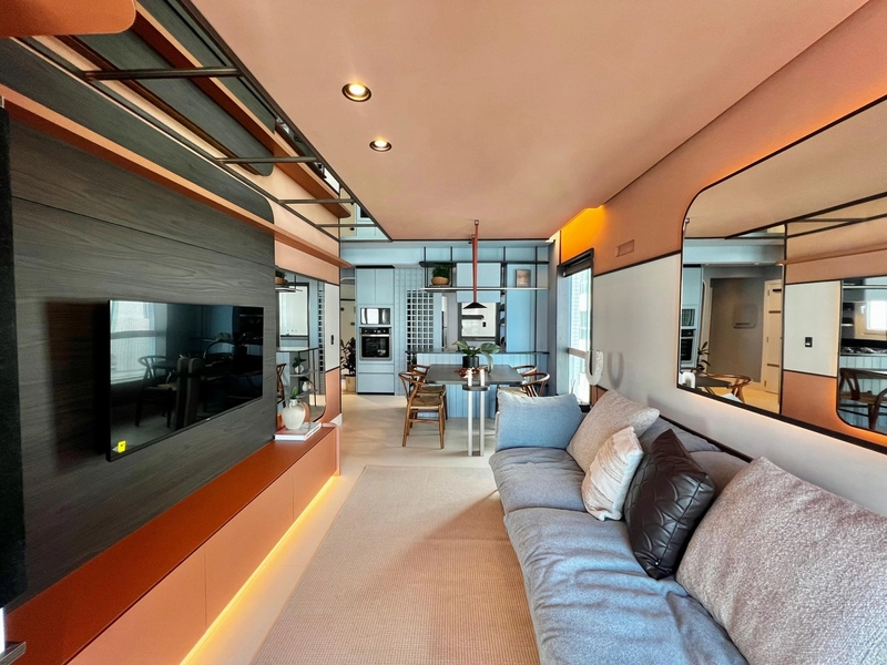 Apartamento 2 dormitórios,mobiliado e decorado, em Capão da Canoa: 3ª foto da galeria de imagens do imóvel