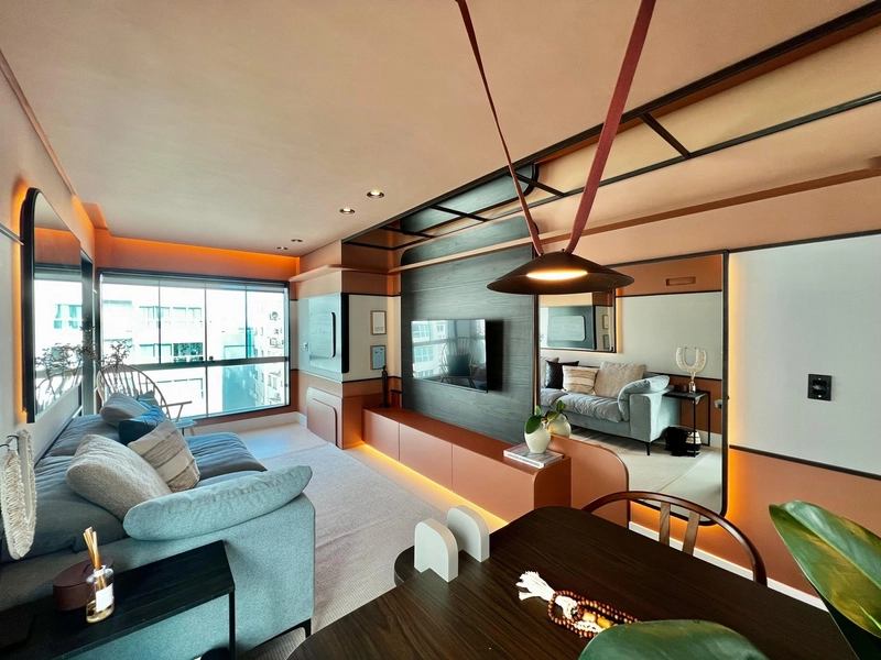 Apartamento 2 dormitórios,mobiliado e decorado, em Capão da Canoa: 1ª foto da galeria de imagens do imóvel