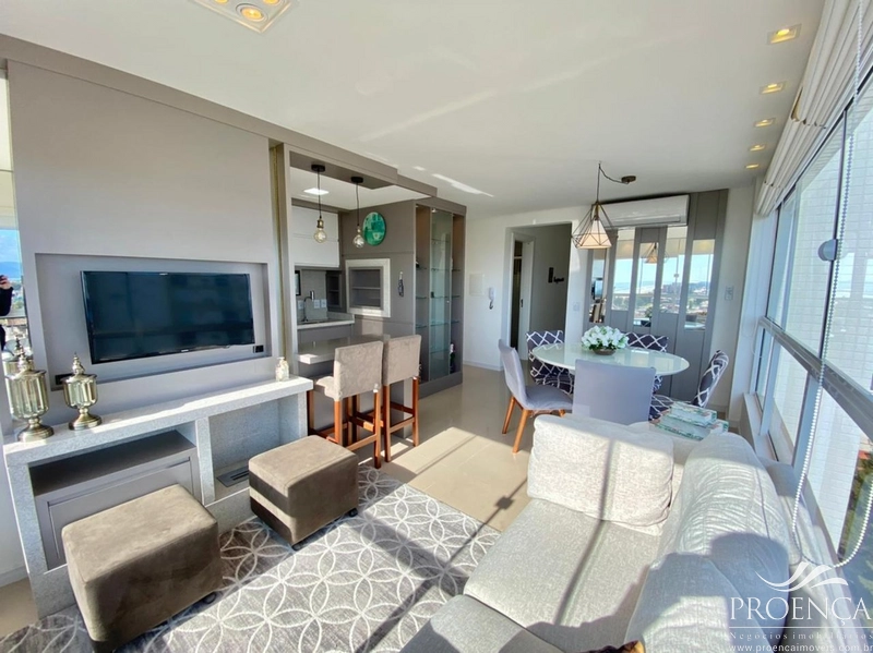 Apartamento 3 dormitórios decorado com vista para o Mar: 2ª foto da galeria de imagens do imóvel