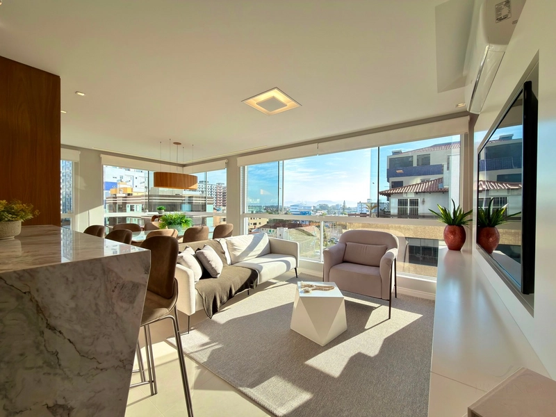APARTAMENTO À VENDA! DE ESQUINA MOBILIADO E DECORADO: 4ª foto da galeria de imagens do imóvel