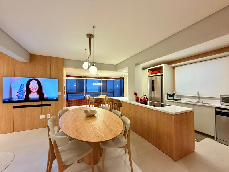Apartamento 3 dormitórios, mobiliado, Beira Mar de Capão da Canoa: 12ª foto da galeria de imagens do imóvel