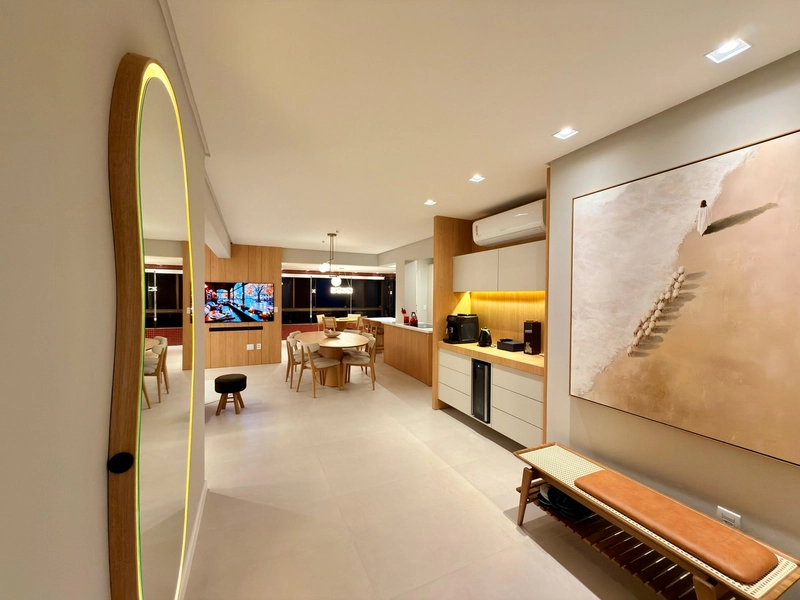 Apartamento 3 dormitórios, mobiliado, Beira Mar de Capão da Canoa: 7ª foto da galeria de imagens do imóvel