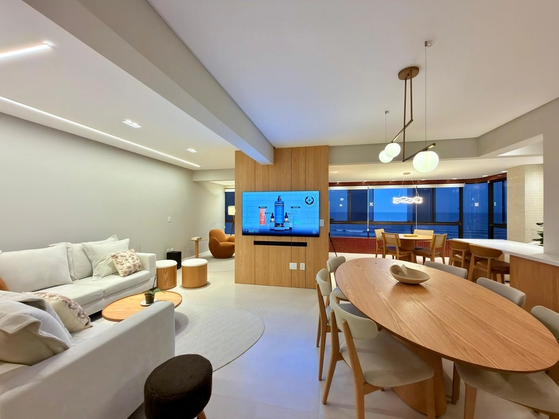 Apartamento 3 dormitórios, mobiliado, Beira Mar de Capão da Canoa: 14ª foto da galeria de imagens do imóvel